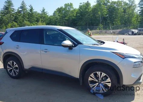 2021 Nissan Rogue Sv Intelligent Awd из США, поврежденный, VIN 5N1AT3BB9MC710316